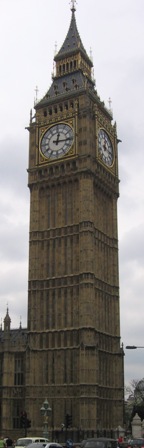 Big Ben in the UK