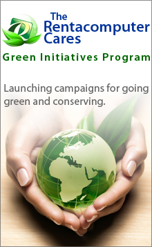 Rentacomputer.com is going green