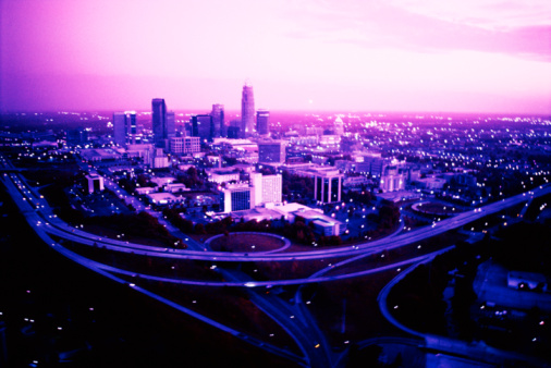 Arial View of Charlotte, North Carolina