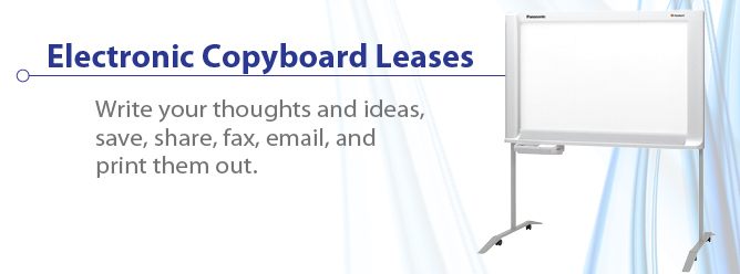 Electronig Copyboard Leases - Write your thoughts and ideas, save, share, fax, email, and print them out.