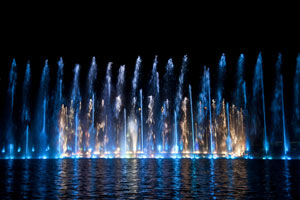 Fountain in Wroclaw