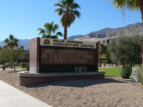 Palm Springs Convention Center Computer Rentals and AV Equipment