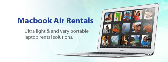 MacBook Air rentals
