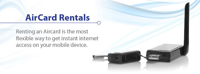AirCard Rentals - Renting an Aircard is the most flexible way to get instant internet access on  your mobile device. 