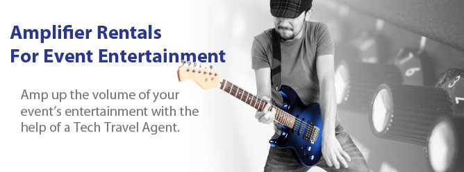 Amplifier Rentals for Event Entertainment