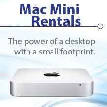 Apple Mac Mini rentals
