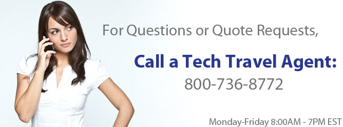 Call a Tech Travel Agent