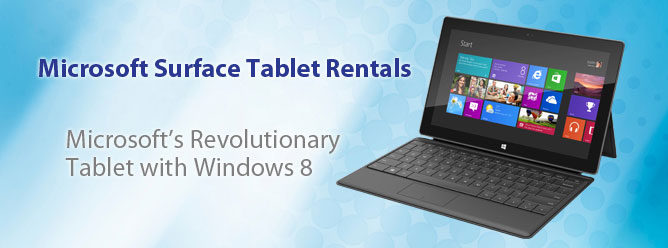 Microsoft Surface Rentals