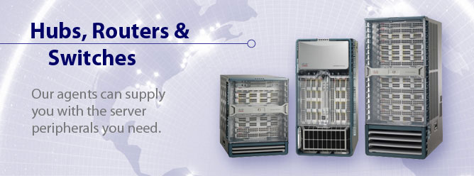 We offer a full range of server rental peripherals