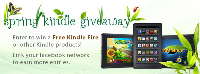 Spring Kindle Giveaway