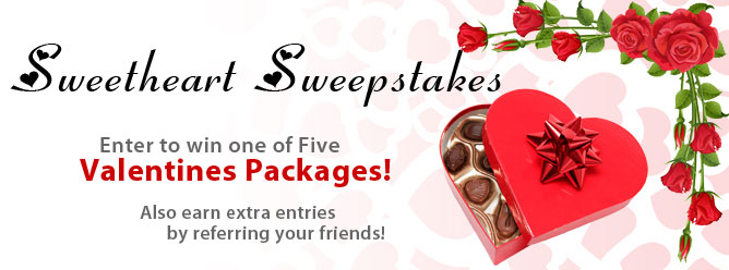 Win a Free Valentine's Day Package