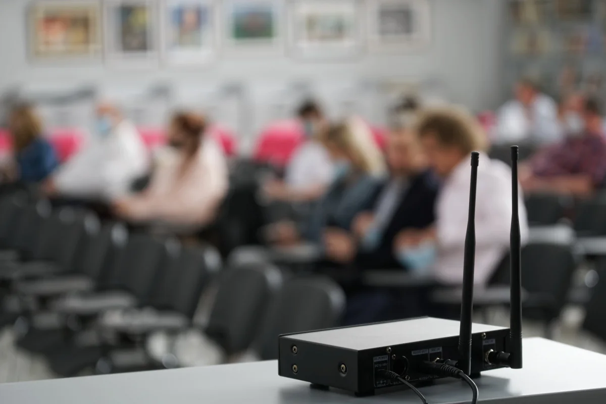 Fast deploy wireless internet rental equipment prepared for temporary office event and project site connectivity