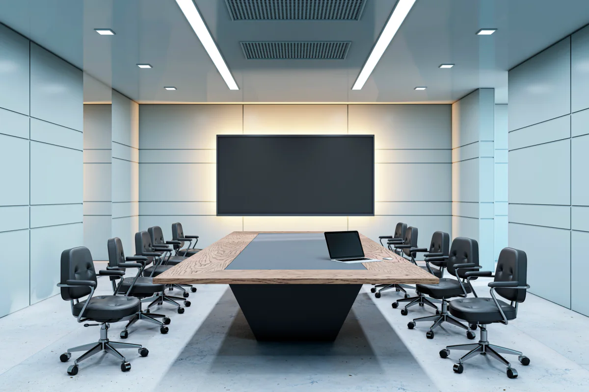 Large format 4K display setup for high-visibility event lobby sponsor area or product launch