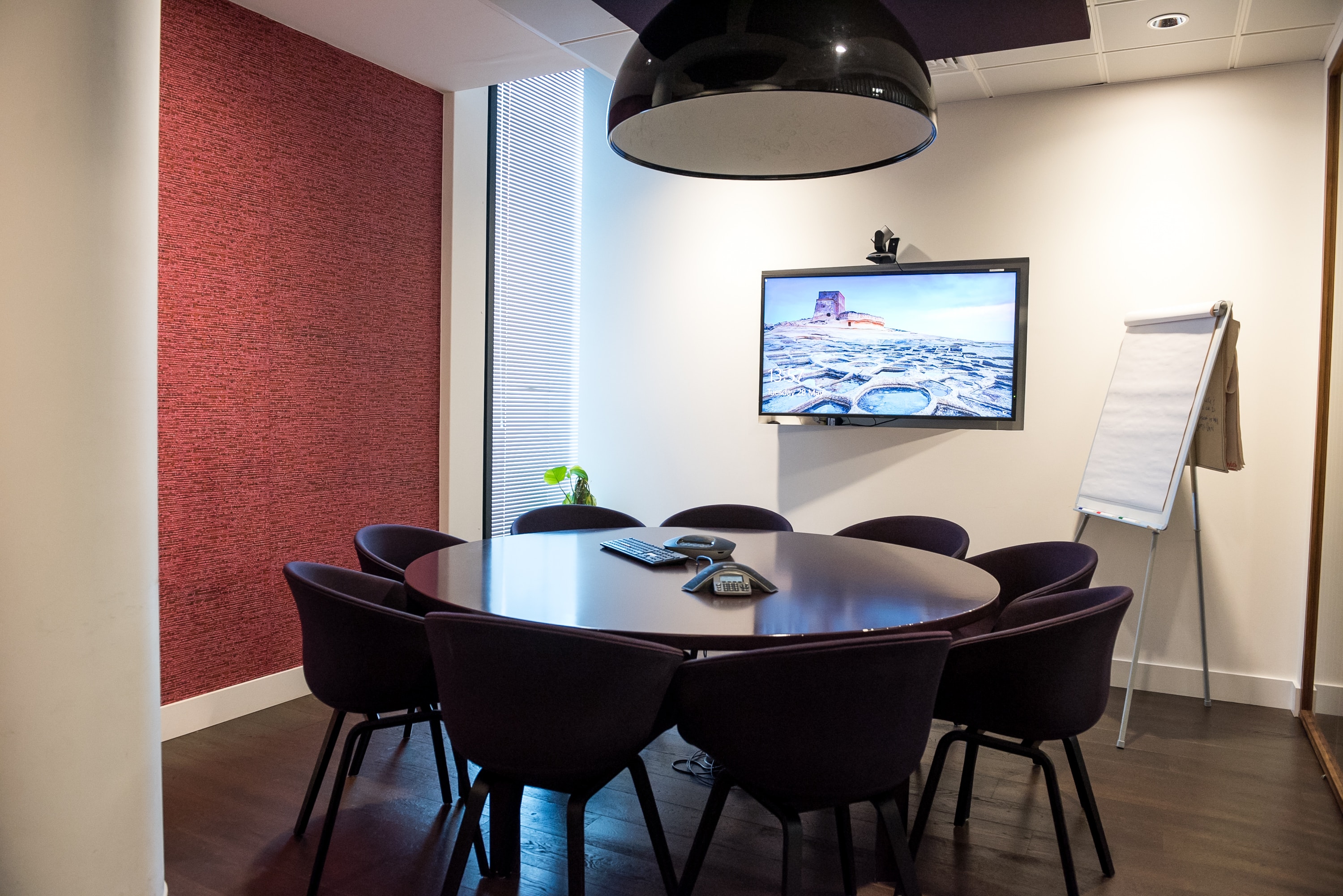 conference-room Tv in a conference room
