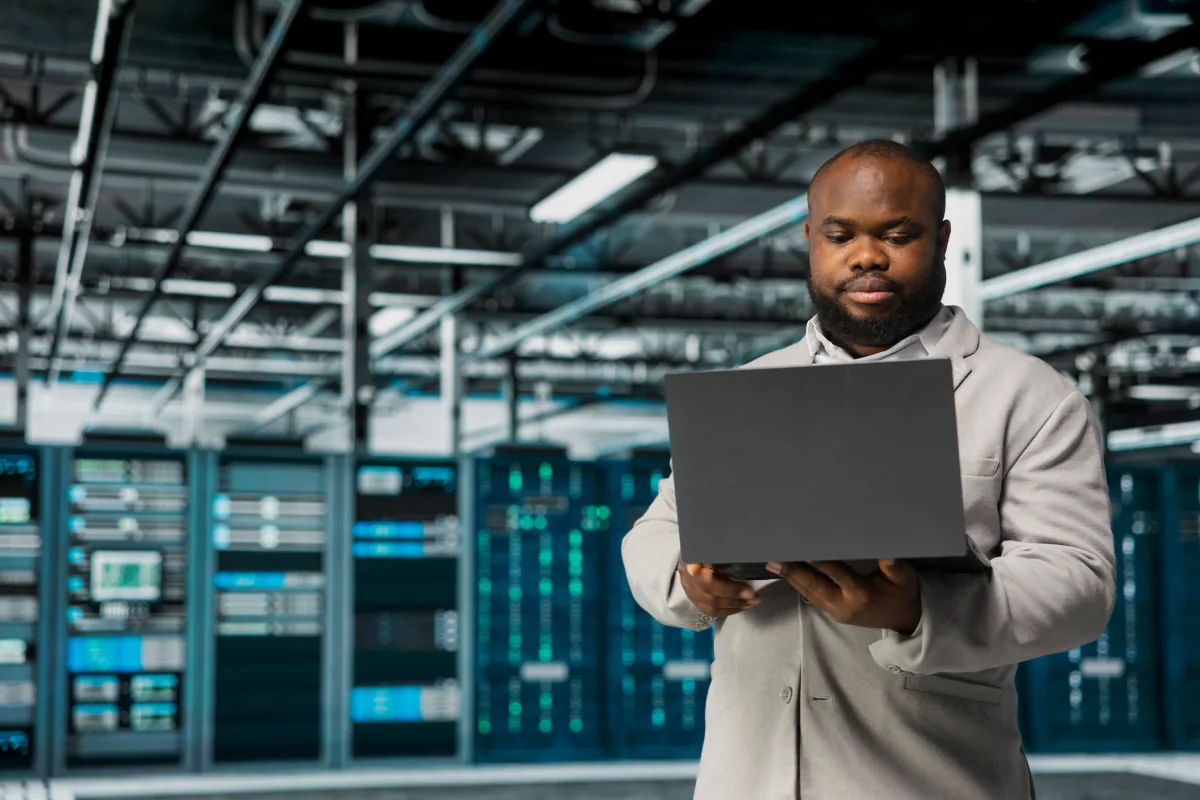 Rack-mounted server rental hardware in a modern IT environment