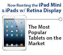 ipad rentals