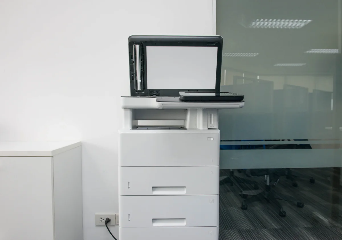 ID card printer with printed access badges for conferences, registration, and facility access