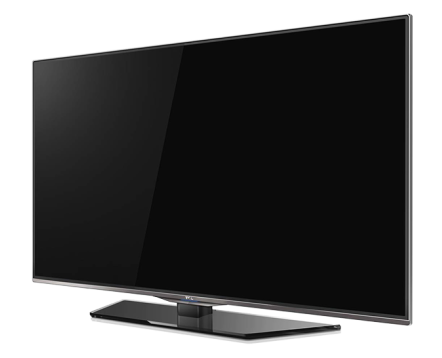 Audio Visual Rentals A large screen, high definition television on a table stand