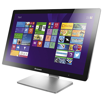 A Lenovo A740 All-in-One Desktop Computer