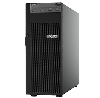 A Lenovo ThinkSystem ST250 Server