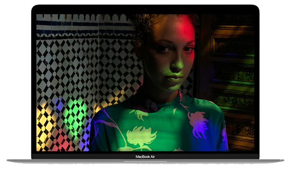 Get A Quick Quote For Your MacBook Air Laptop Rental Needs A MacBook being used for video editing