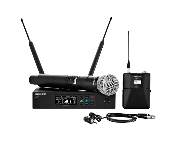 Wireless microphone rental for conference and event presentations