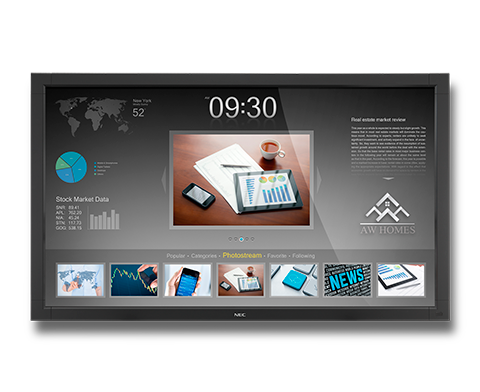 NEC Touchscreen Display Rentals NEC Touchscreen Display Rentals