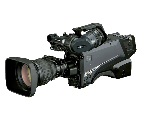 Production Camera Rentals Side view of a high definition production camera