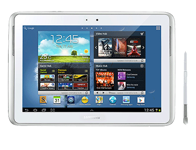 Samsung Galaxy Note Tablet Rental