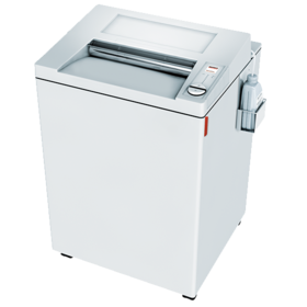 A floor model paper shredder