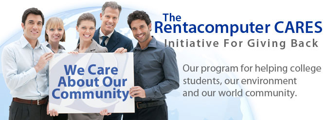 Rentacomputer Cares Initiative Rentacomputer CARES Initiative