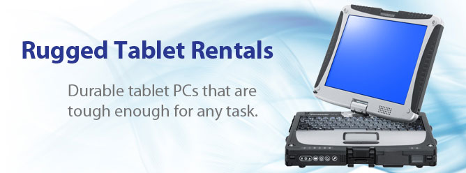A Tech Travel Agent is your "One Point of Contact" for Rugged Tablet Rentals