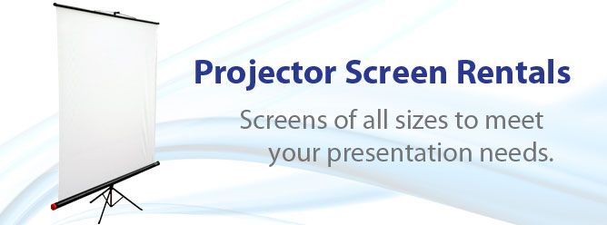 Projector Screen Rentals