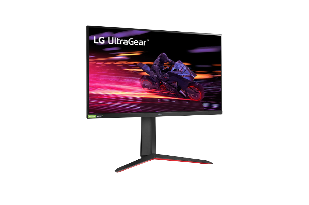 An LG 27GP750-B Gaming Monitor