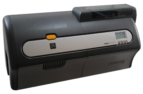 A Zebra ZXP Card Printer