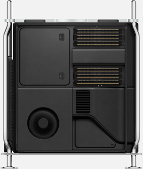 Side View Of The New Mac Pro