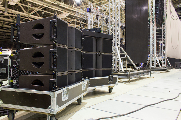 Get Event Production Technology With Us Speakers Backstage